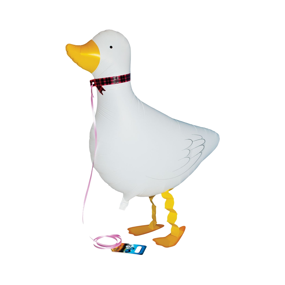 duck shaped walking balloon, goose shaped walking balloon, airwalker