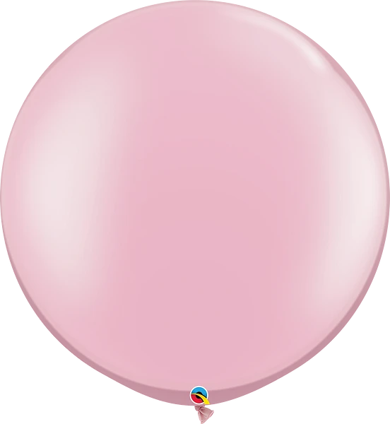 light pink balloon