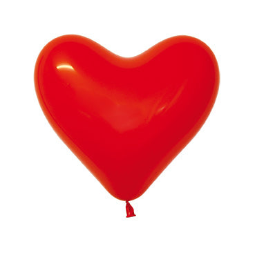 red heart shaped balloon