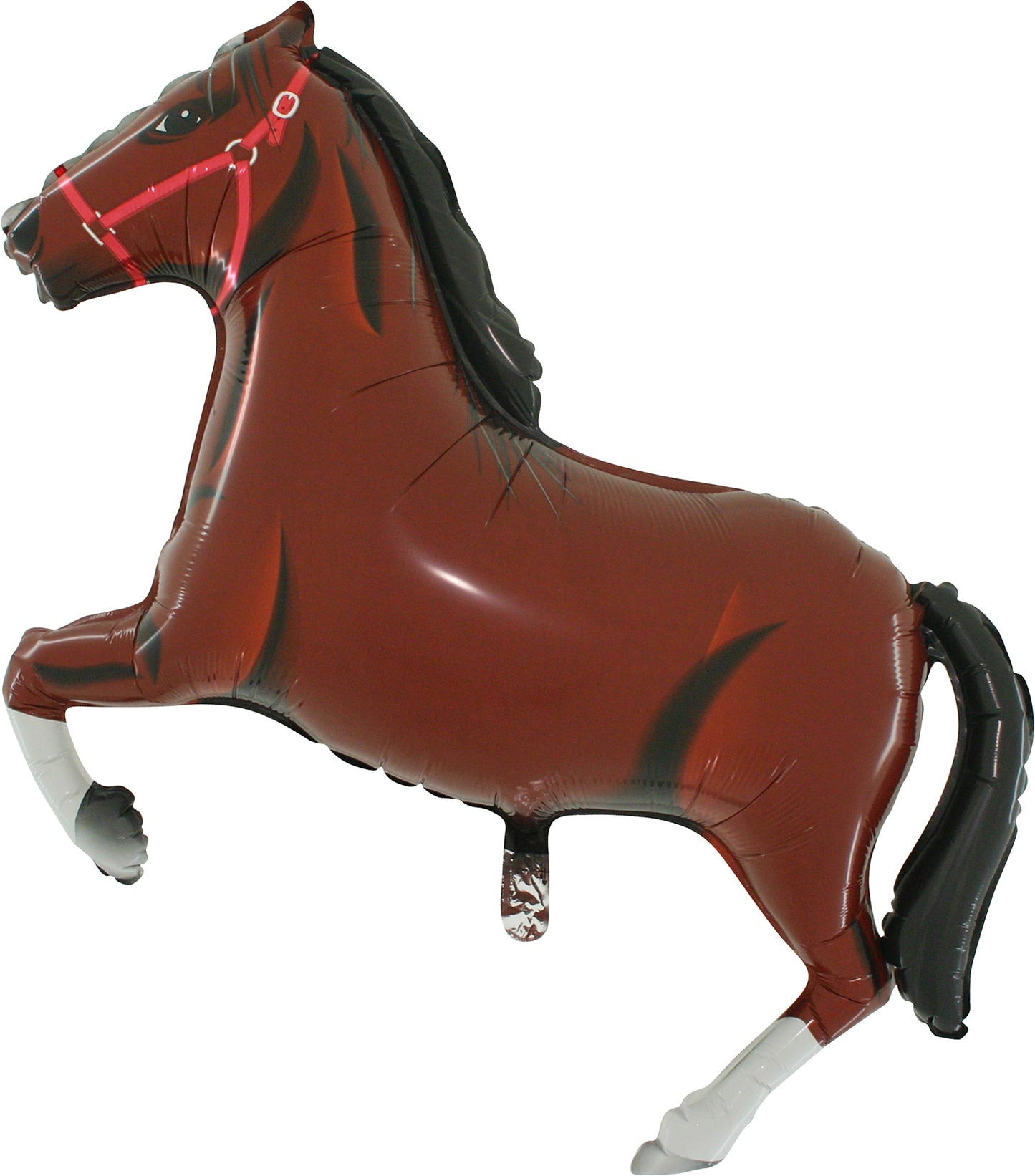 dark brown horse shaped balloon