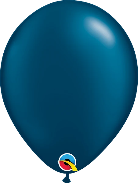 pearl midnight blue, dark blue balloon
