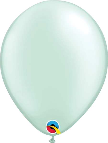 pearl mint green, light green, pastel green balloon