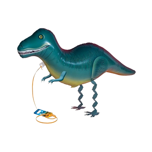 t rex dinosaur shaped walking balloon, airwalker