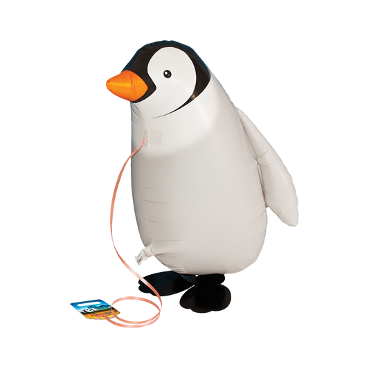 penguin shaped walking balloon, airwalker