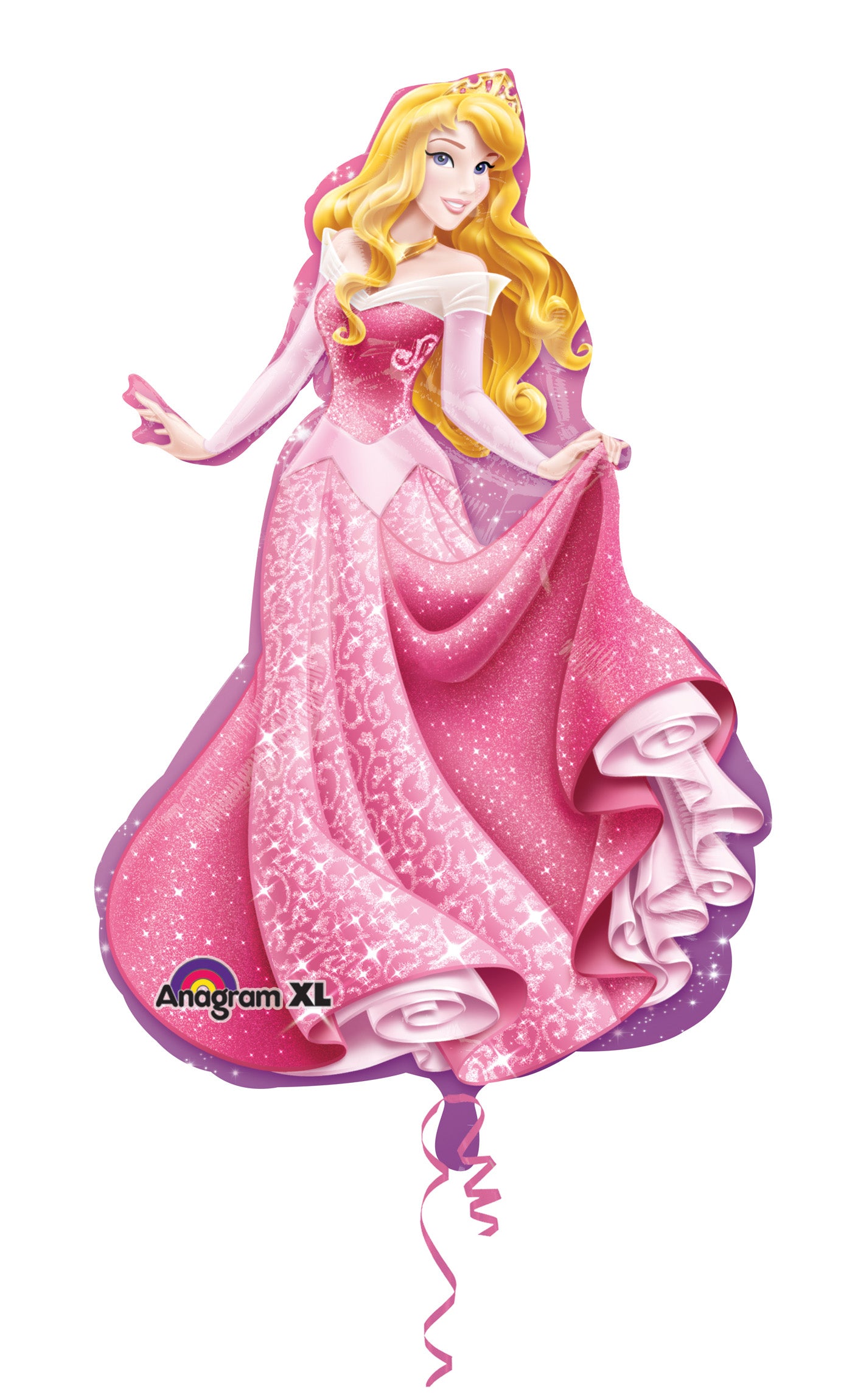 sleeping beauty shaped balloon