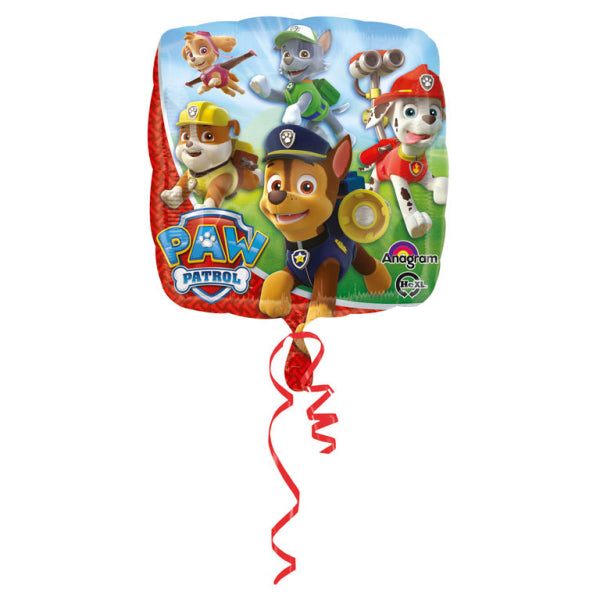 colorful paw patrol balloon