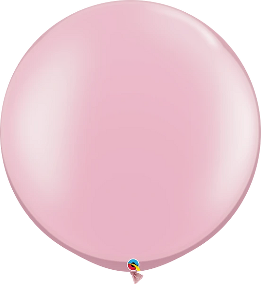 light pink balloon