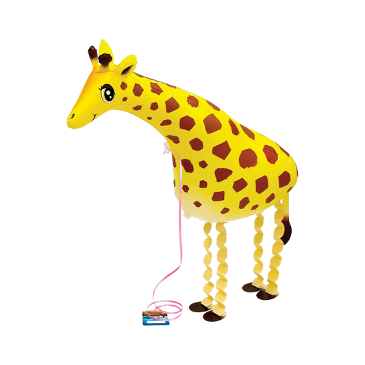 giraffe shaped walking balloon, airwalker