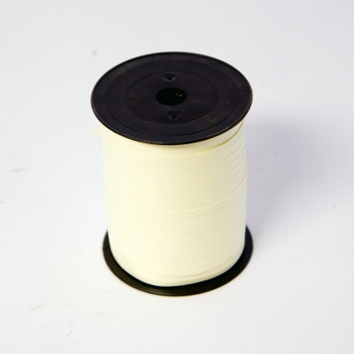 eggshell/creme balloon ribbon