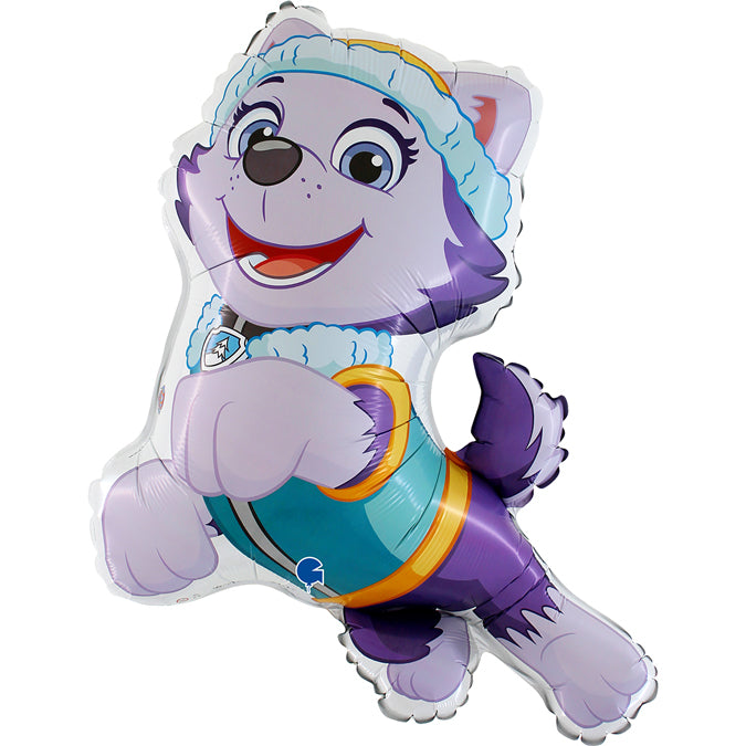 paw patrol everest shaped balloon