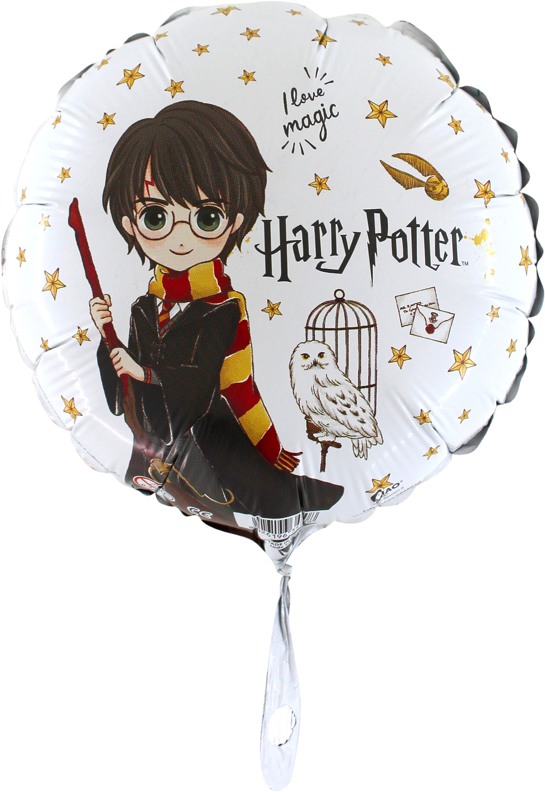 round harry potter balloon