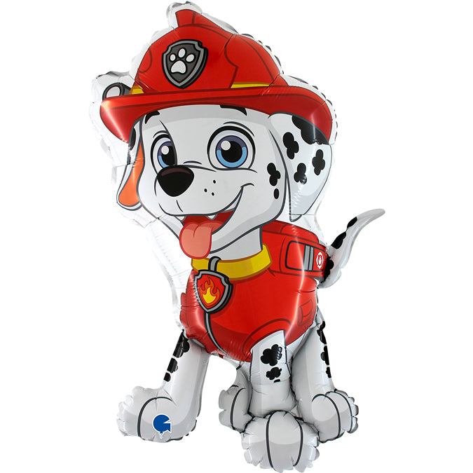 paw patrol marshall shaped balloon