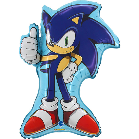 sonic shaped balloon