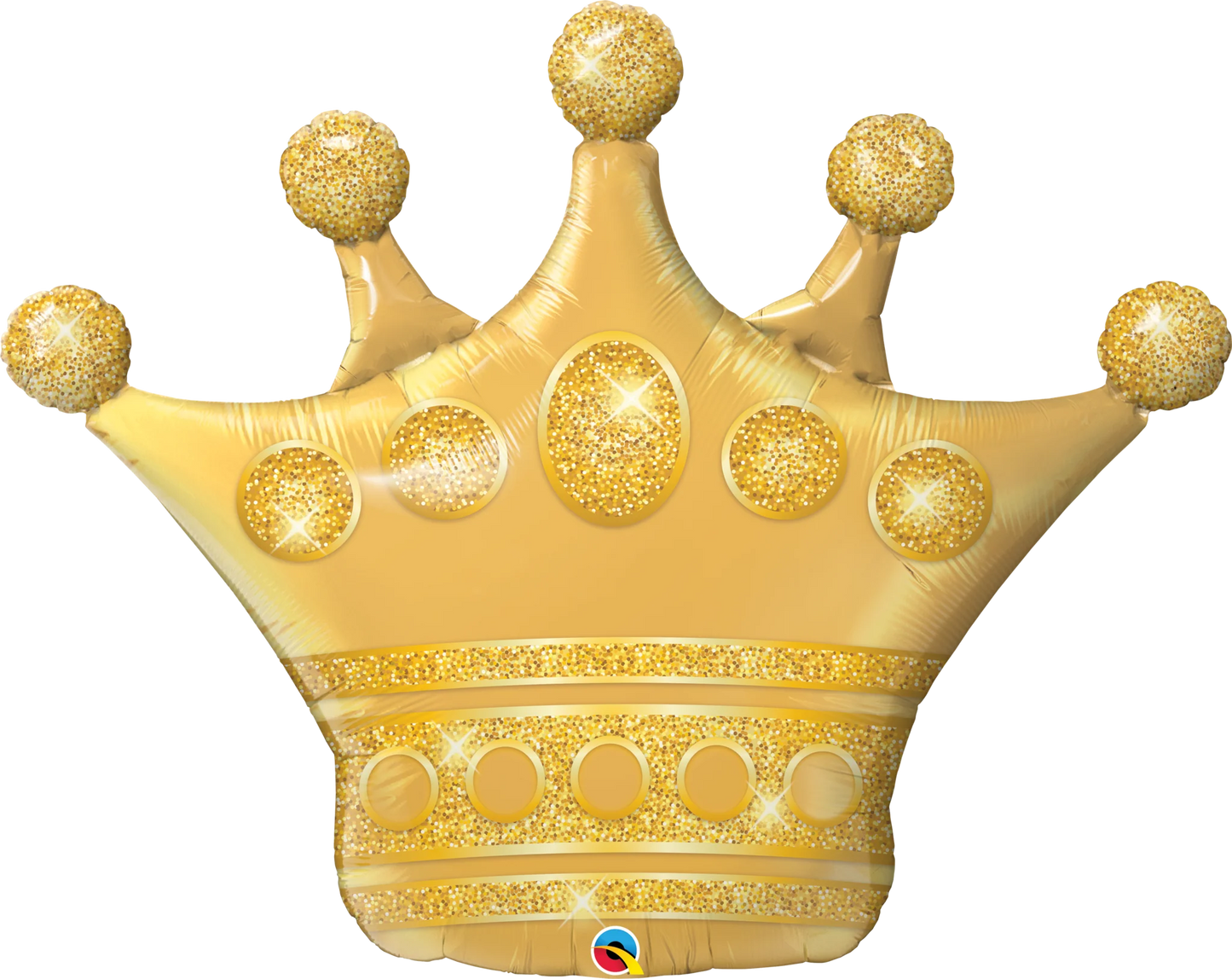 gold crown shaped balloon