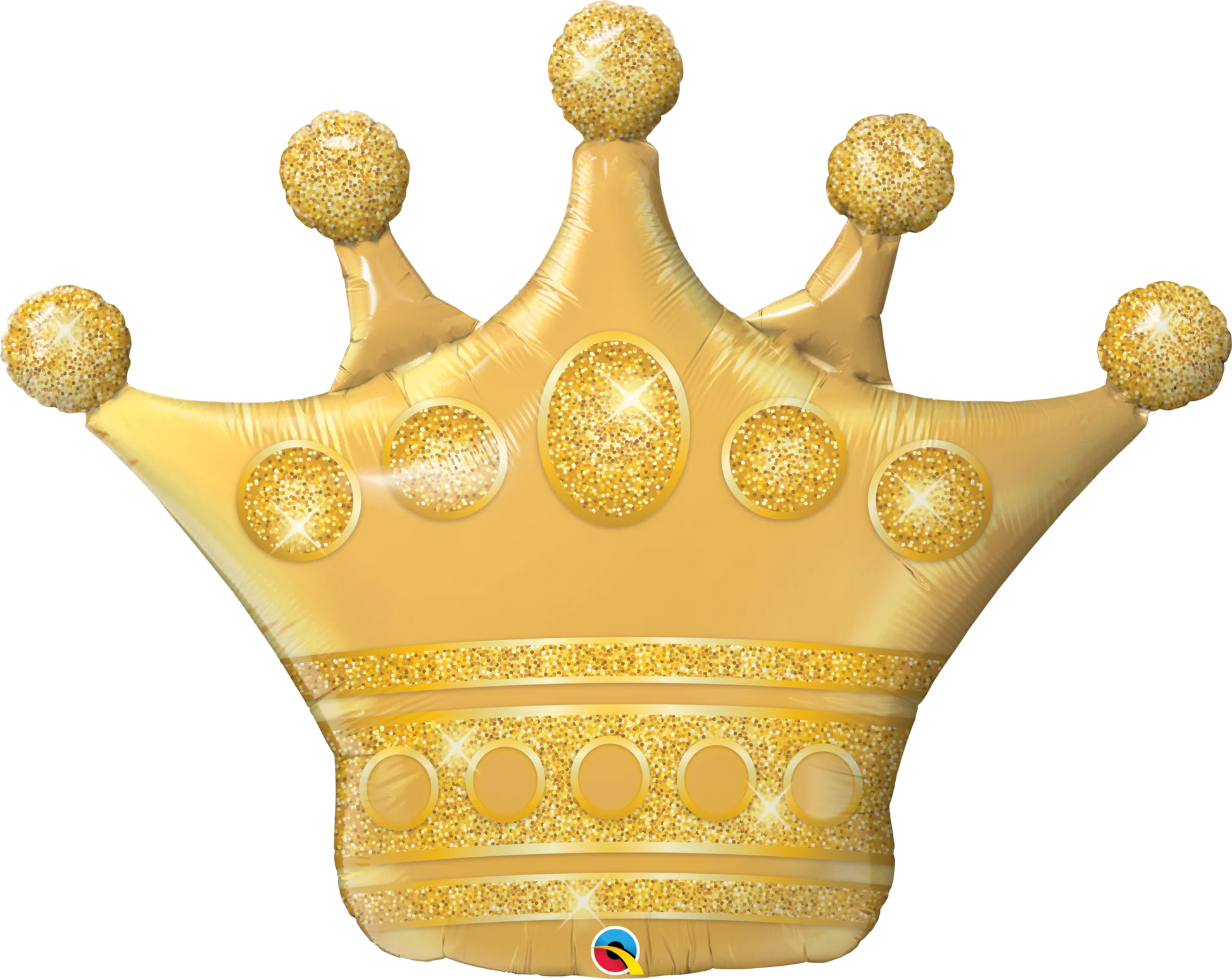 gold crown shaped balloon