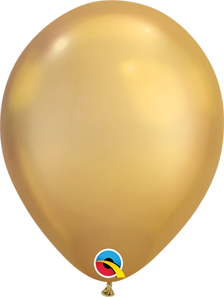 chrome gold balloon