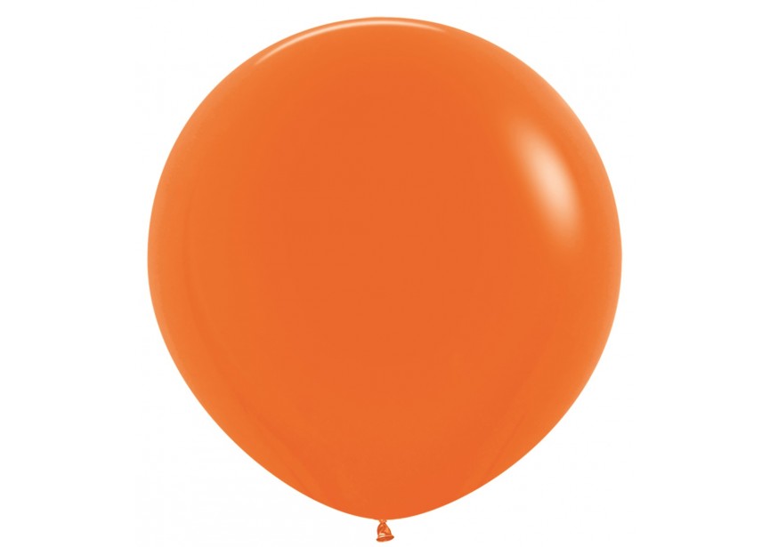 orange balloon