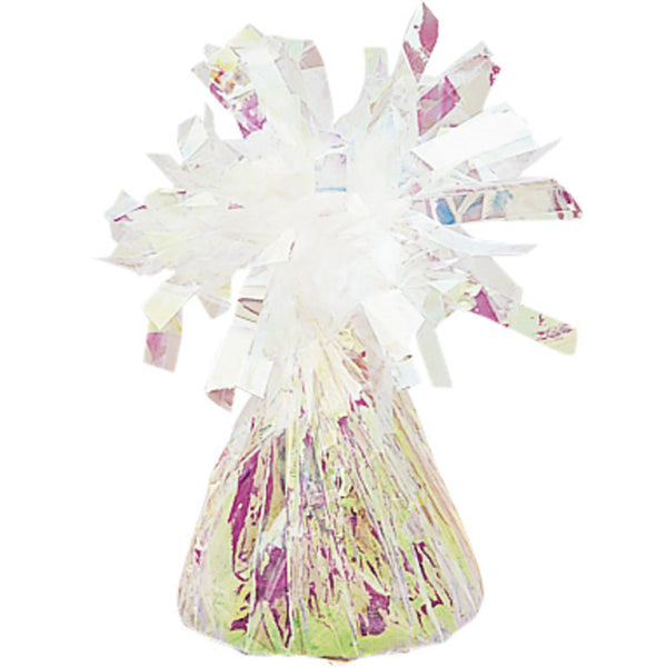 irisdescent balloon weight