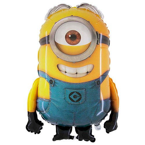 minion shaped balloon Stuart