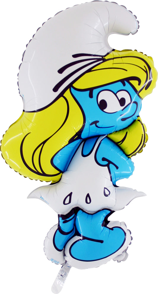 smurfette shaped balloon