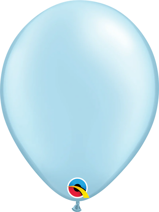 pearl light blue, pastel blue balloon