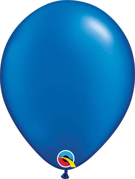pearl sapphire blue balloon