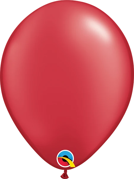 pearl ruby red balloon
