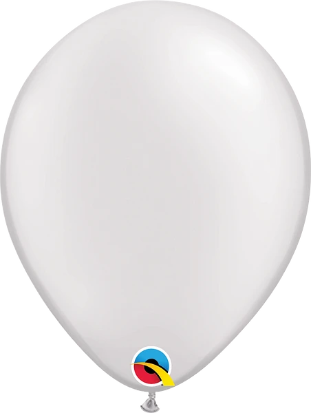 pearl white, pastel balloon