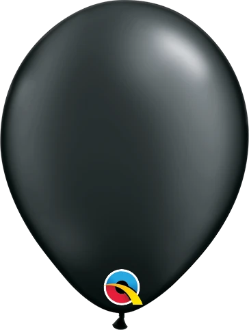 pearl onyx black balloon