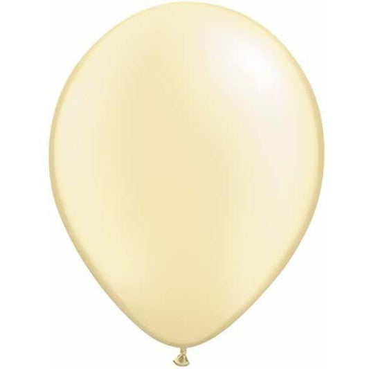 pearl ivory/cream white, pastel balloon