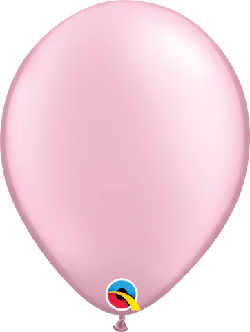 pearl pink, light pink, pastel pink balloon