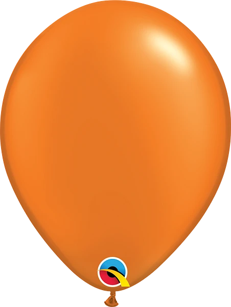 pearl mandarin orange balloon