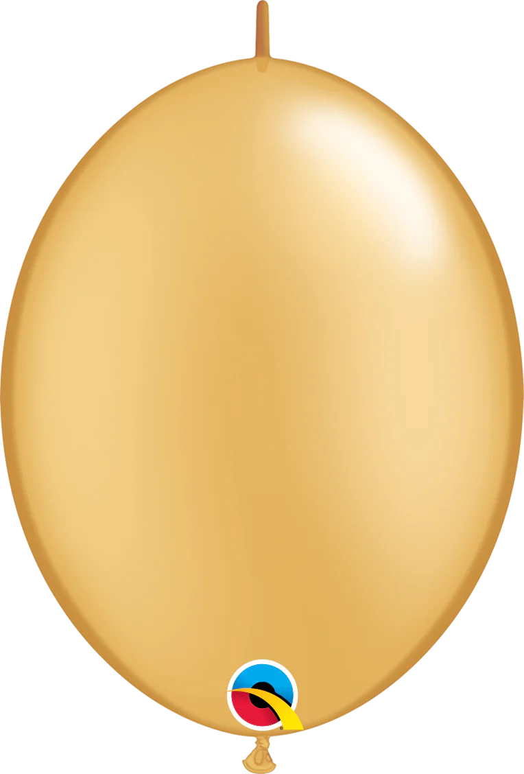 metallic gold quicklink balloon