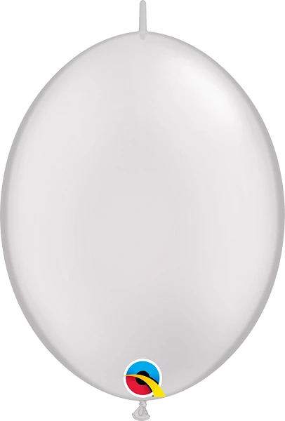 pearl white, pastel quicklink balloon